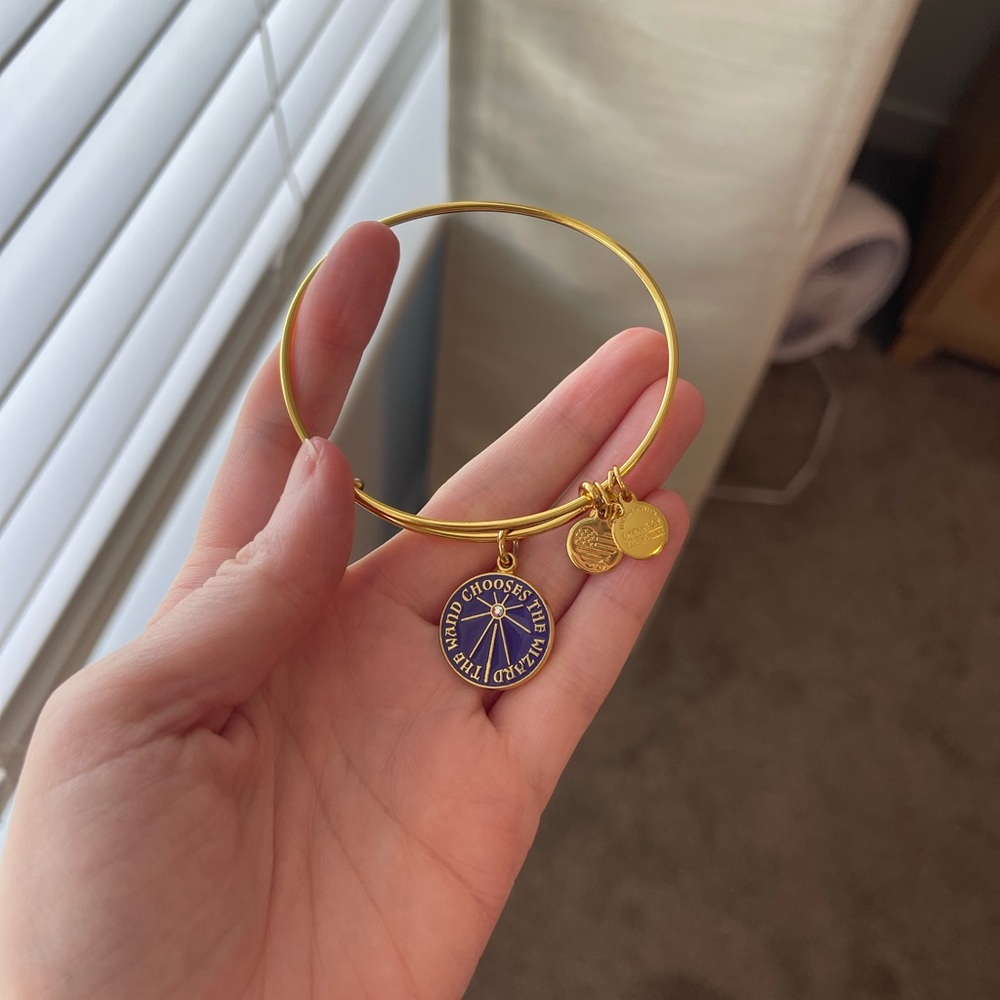 Alex and Ani Harry Potter Gold Bracelet